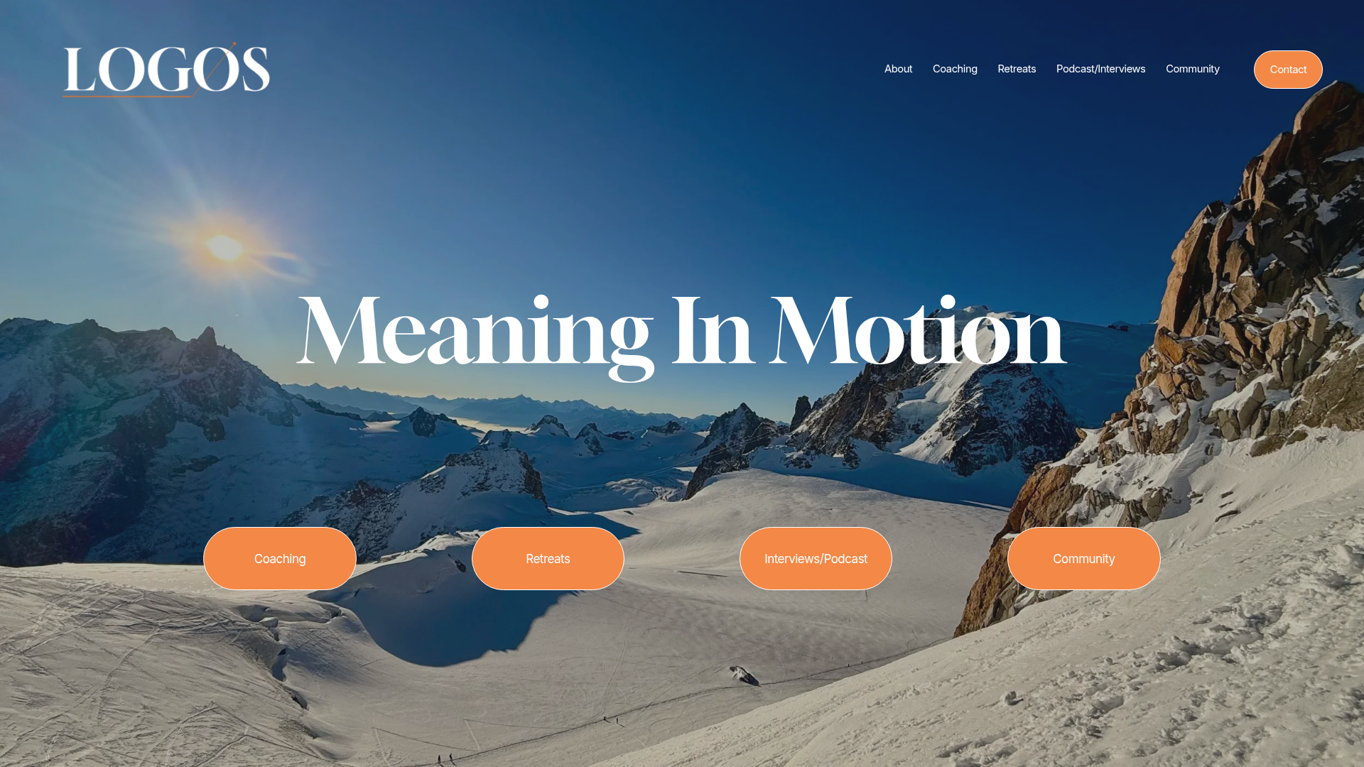 Discover Logos website preview